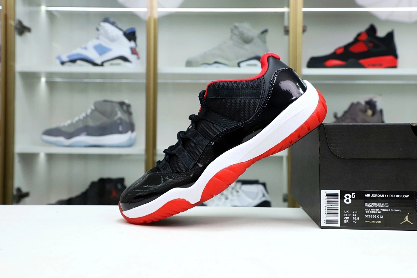 RETRO JORDAN 11 AIR BRED LOW 0713